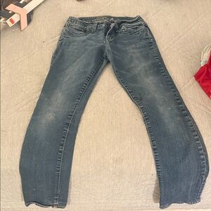 Morgan & Co. Women's Straight Leg Blue Jeans